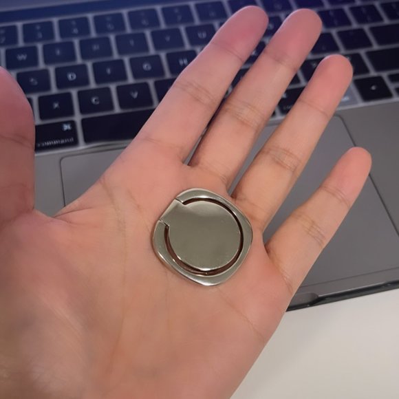 Finger Ring Mini Metal Phone Holder - Picture 4 of 4